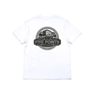 5POINTS SCAPETEE WHITE