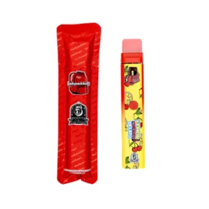 Alternative view of lemon cherry gelato